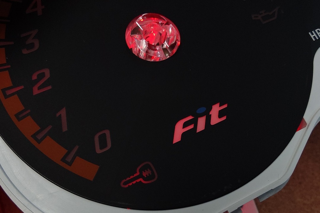 GD3 フィット メーター LED打ち替え