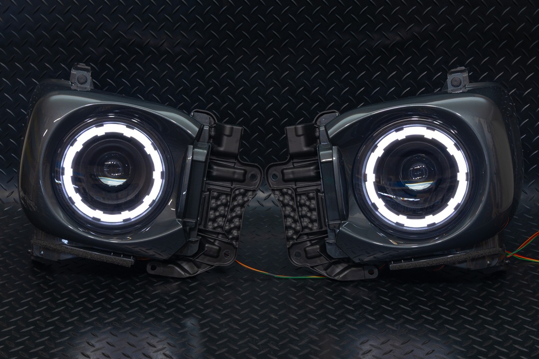 MK94S スペーシアギア 純正加工LEDヘッドライト デイライト/ウインカー