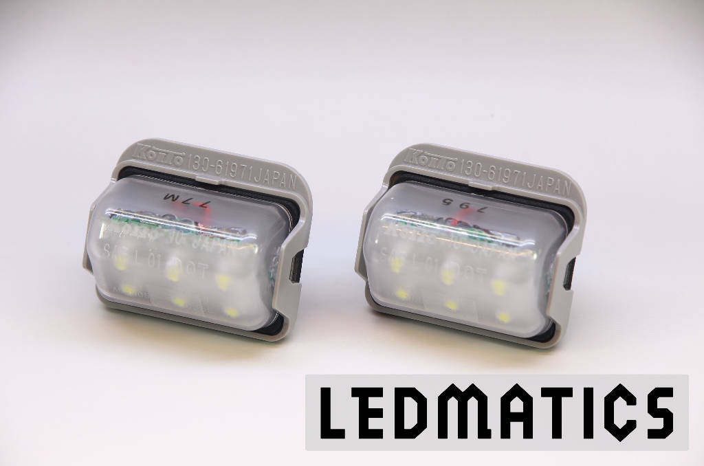 Kg Cx 8 Ledナンバー灯 ユニット交換タイプ 電球対応 純正led非対応 Ledmatics